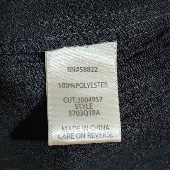 Max Studio Black Tiered Maxi Skirt Ruched Waist Size L - Picture 10 of 12